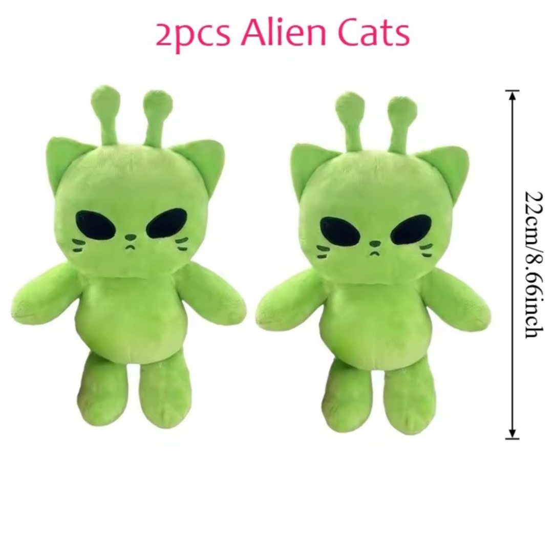 Peluche de gato alien antiestres