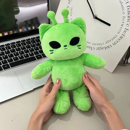 Peluche de gato alien antiestres