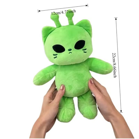 Peluche de gato alien antiestres